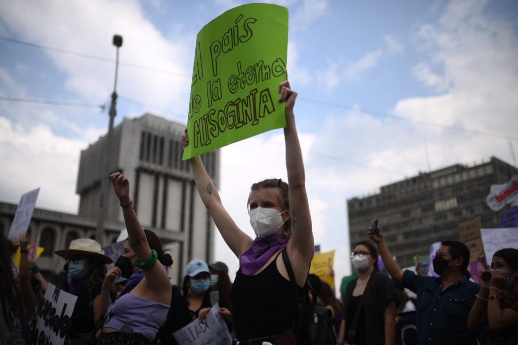 marcha por el Día de la Mujer, 8 de marzo de 2022