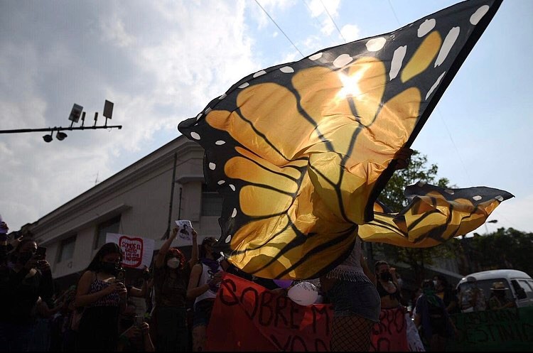 marcha por el Día de la Mujer, 8 de marzo de 2022