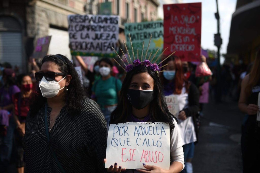 marcha por el Día de la Mujer, 8 de marzo de 2022