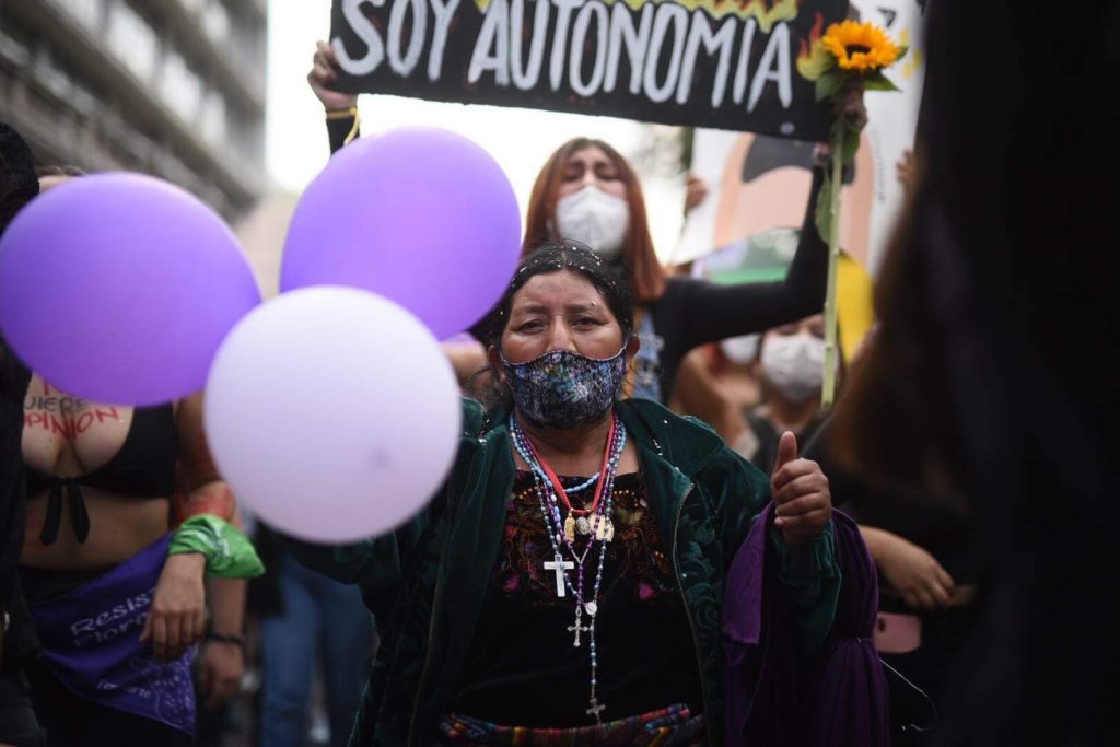 marcha por el Día de la Mujer, 8 de marzo de 2022