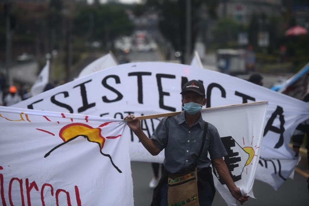 manifestación de Codeca en la calle Martí