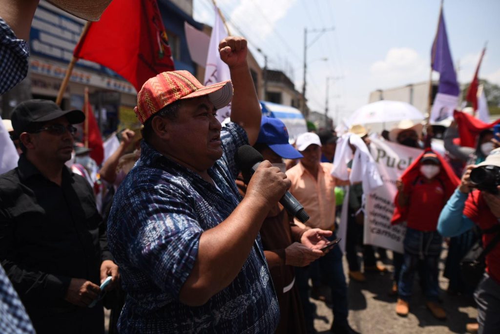 manifestación para exigir que Consuelo Porras quede fuera de elección de fiscal general