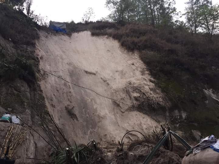 deslizamiento en Huehuetenango