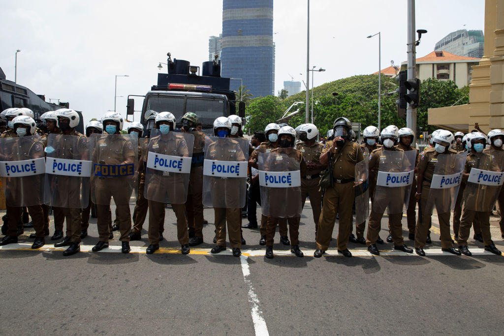 Enfrentamientos en Sri Lanka