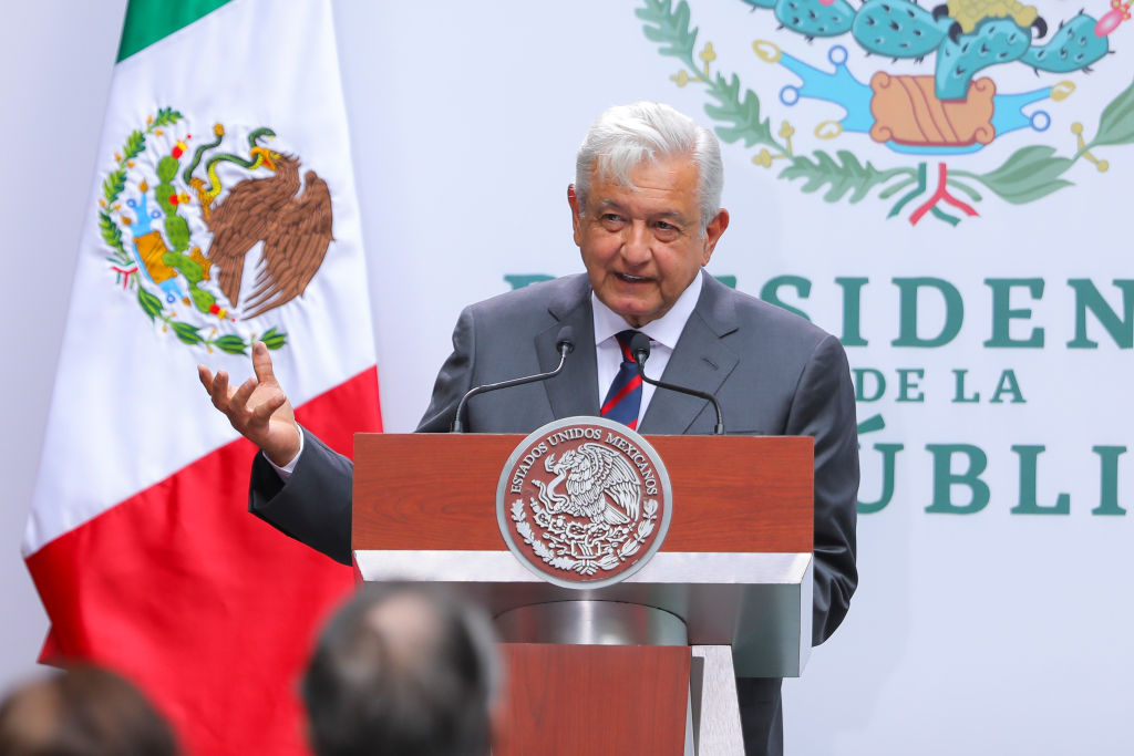 Andrés Manuel López Obrador, presidente de México