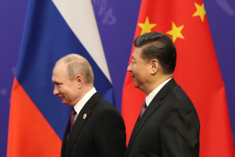 Vladimir Putin y Xi Jinping