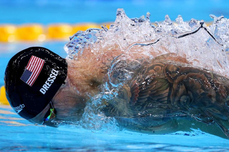 Caeleb Dressel, nadador estadounidense