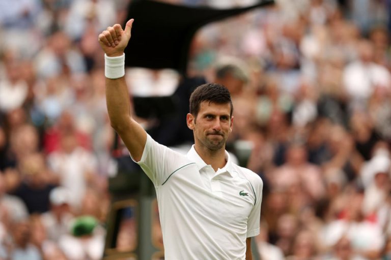 Novak Djokovic en Wimbledon