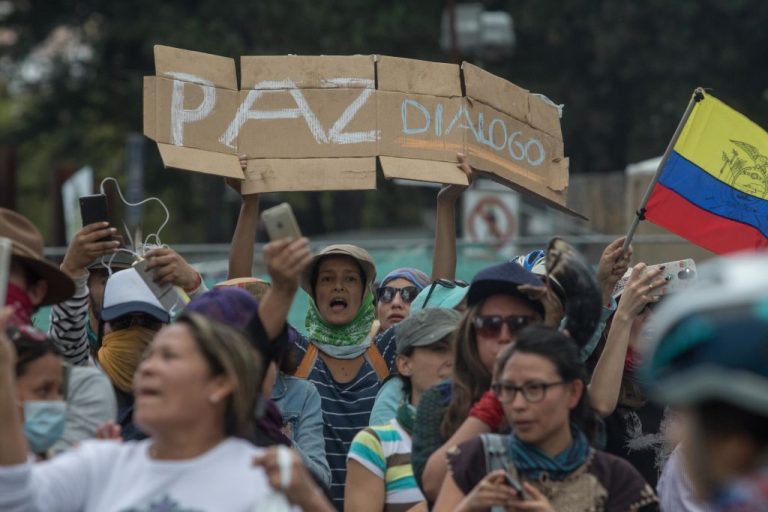 Protestas en Ecuador