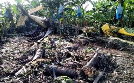 accidente aéreo en Escuintla