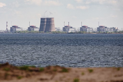 Central nuclear de Zaporiyia, en Ucrania