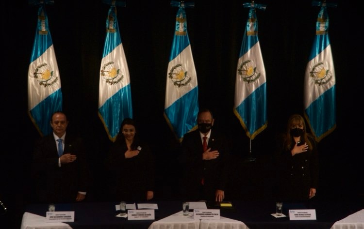 acto de toma de posesión del procurador de los Derechos Humanos, José Alejandro Córdova