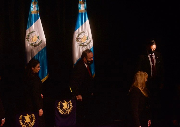 acto de toma de posesión del procurador de los Derechos Humanos, José Alejandro Córdova