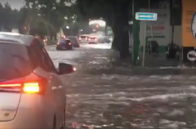 lluvia en la zona 9