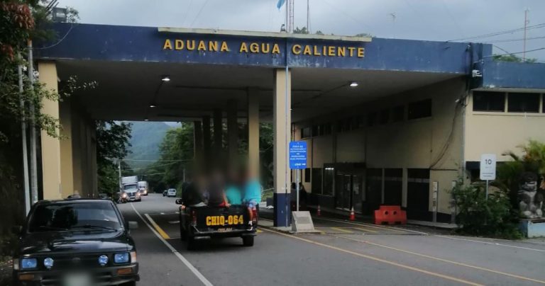 Migrantes de Venezuela y Brasil fueron interceptados en Chiquimula.