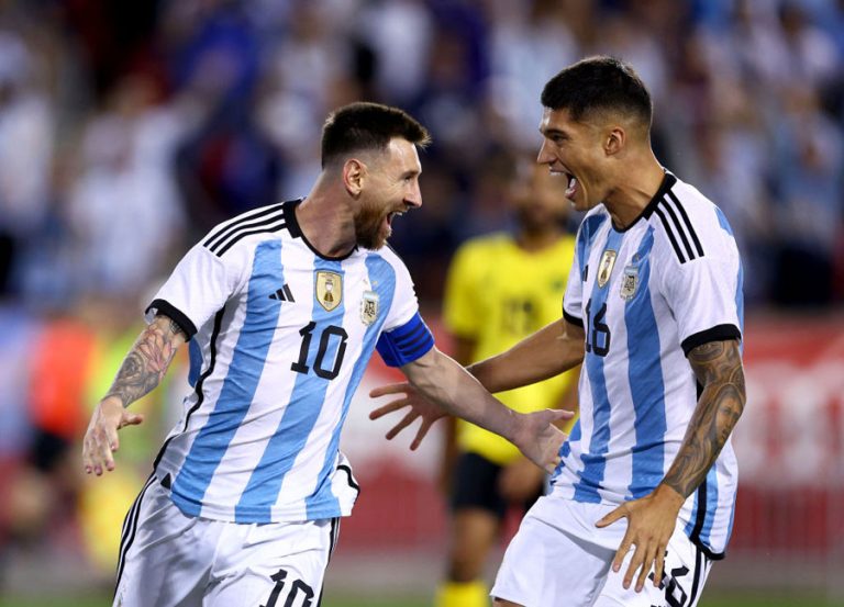 Argentina golea a Jamaica en partido amistoso