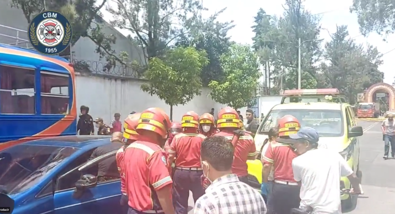 ataque armado frente al cementerio La Verbena