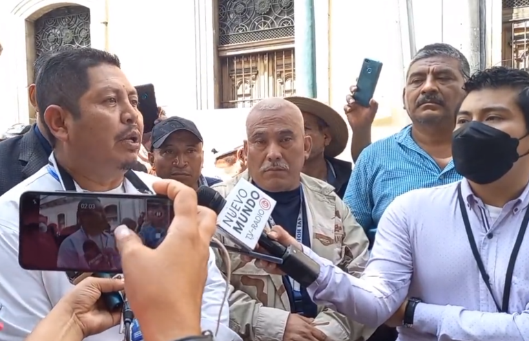 manifestación de veteranos militares frente al Congreso, 28 de septiembre 2022