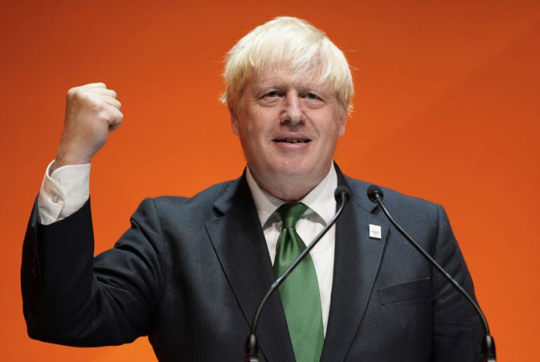 Boris Johnson, ex primer ministro británico