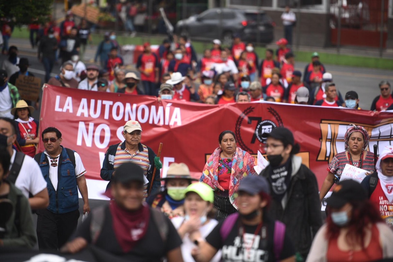 Marcha del Día de la Revolución. / Foto: Edwin Bercián