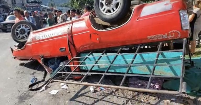 Accidente en la ruta Cito-Zarco. / Foto: Cortesía