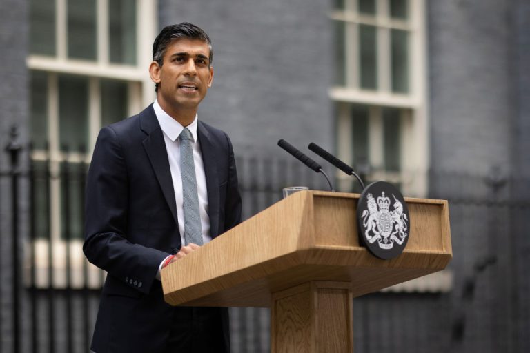 Rishi Sunak, primer ministro británico