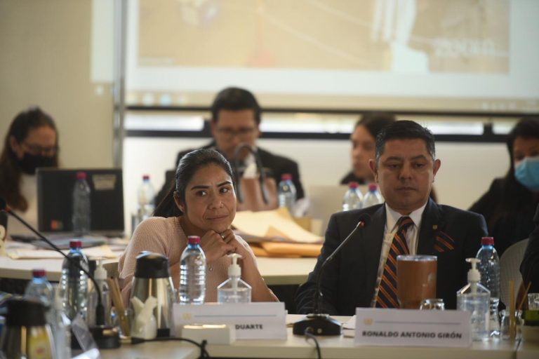 reunión de la comisión de postulación para la elección de Contralor General de Cuentas