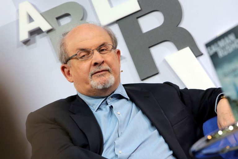 Salman Rushdie, escritor británico