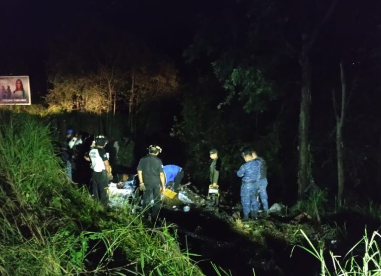 soldados muertos en accidente en ruta a El Salvador