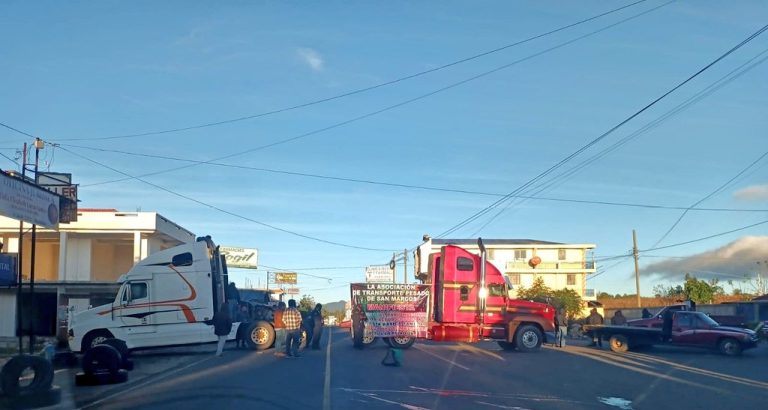 bloqueos de transportistas