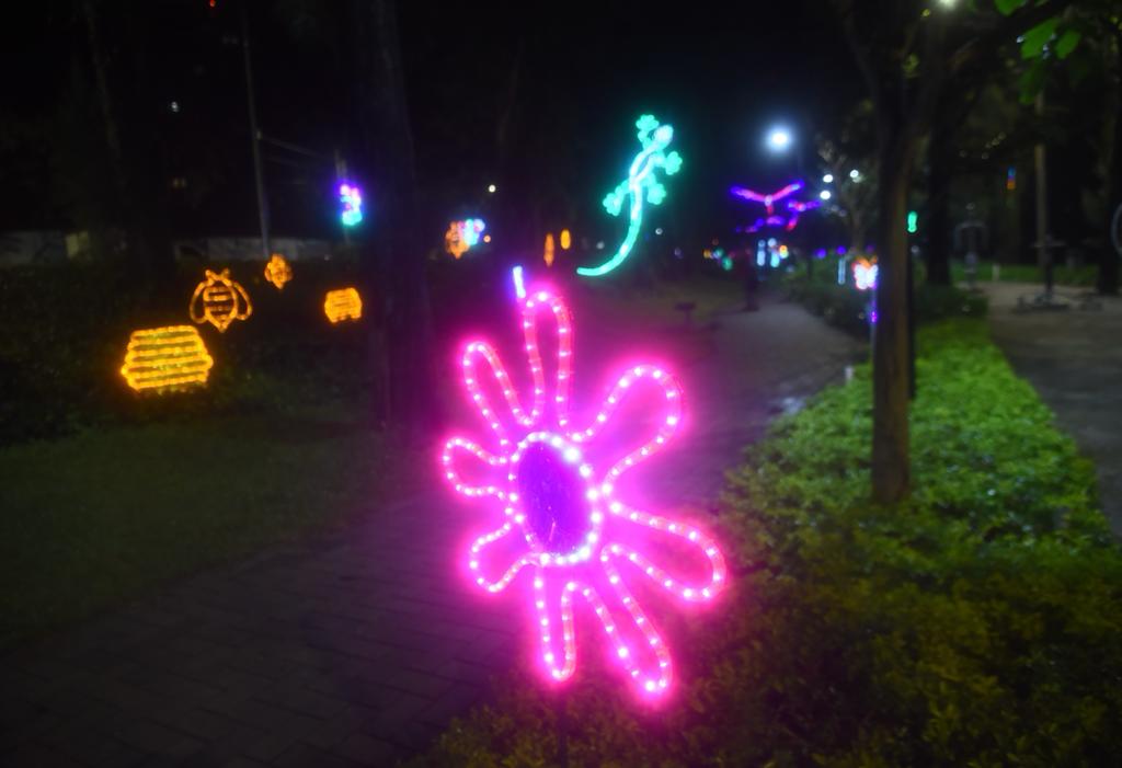 iluminación navideña en la Ciudad de Guatemala