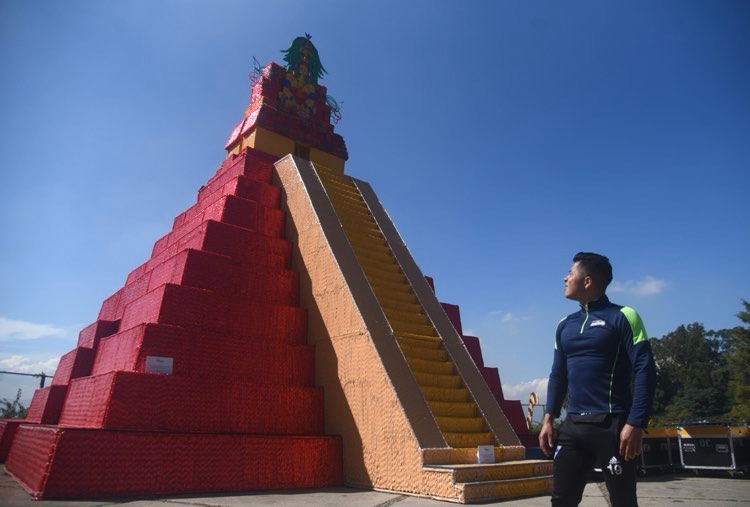 iluminación navideña en la Ciudad de Guatemala