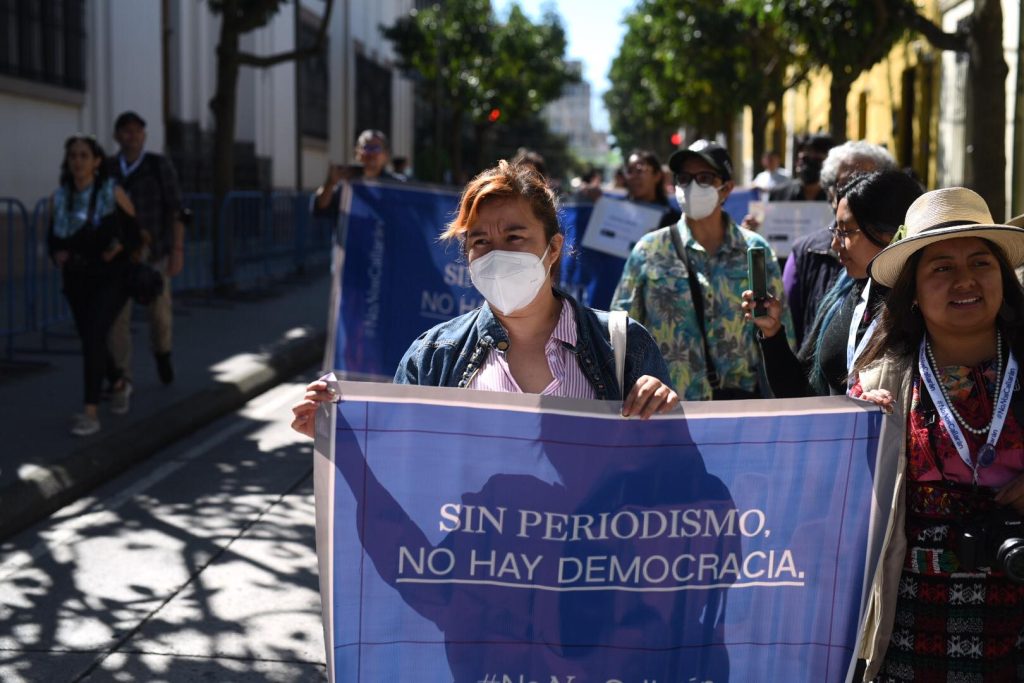 marcha por el Día del Periodista, 30 de noviembre 2022