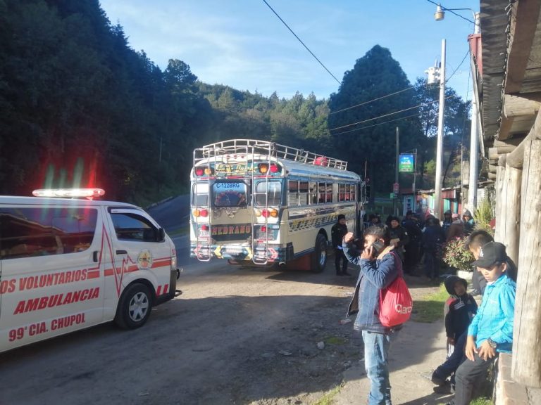 asalto a bus en ruta Interamericana