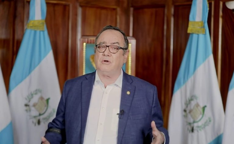 presidente Alejandro Giammattei en discurso de Conferencia Política de Acción Conservadora