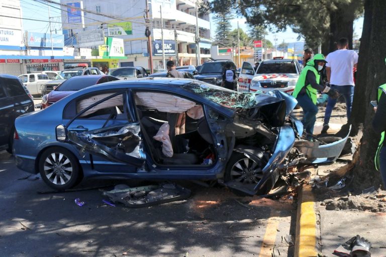 accidente en calzada San Juan