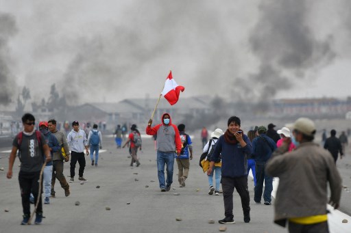 Protestas en Perú