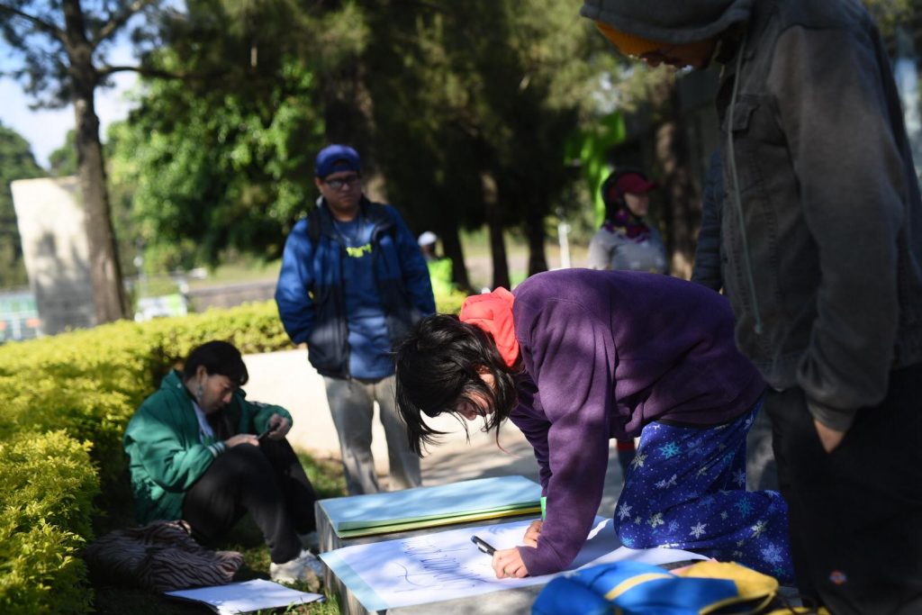 manifestación por muerte de Nesly Consuegra