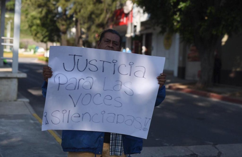 manifestación por muerte de Nesly Consuegra