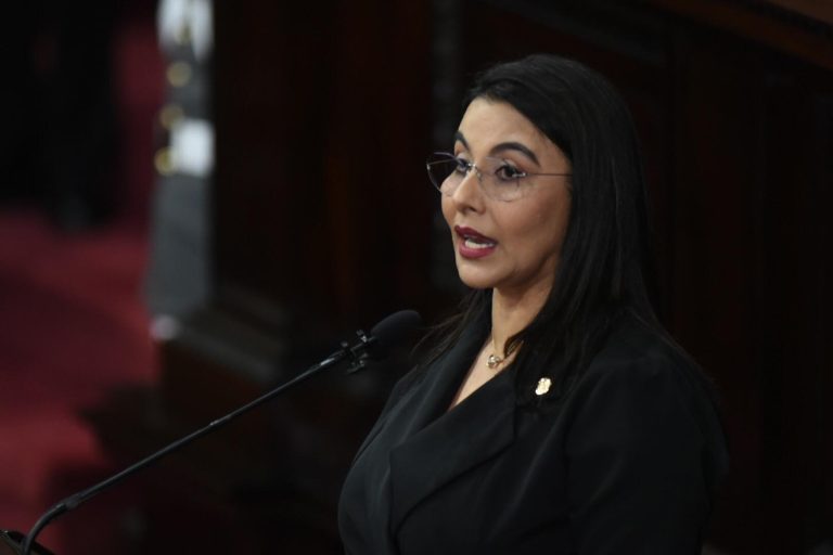 Shirley Rivera, presidenta del Congreso. /Foto: Edwin Bercián