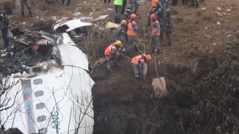 Accidente aéreo en Nepal