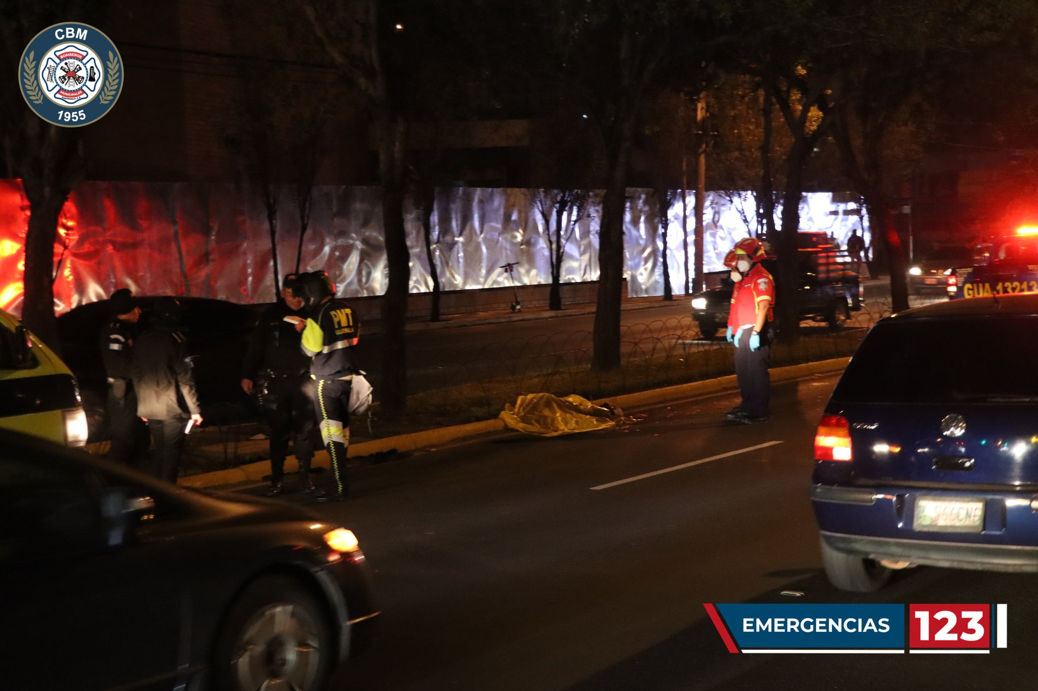 hombre atropellado en zona 10