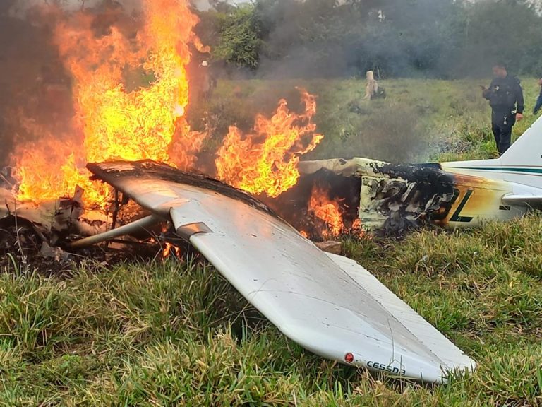 accidente de avioneta en San Francisco, Petén