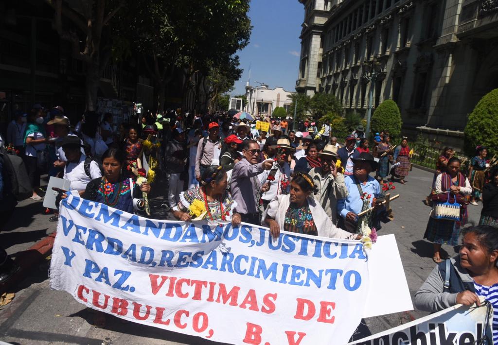 Marcha por el Día Nacional de la Dignidad de las Víctimas del Conflicto Armado recorre el centro Histórico