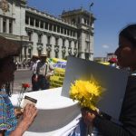 Marcha por el Día Nacional de la Dignidad de las Víctimas del Conflicto Armado recorre el centro Histórico