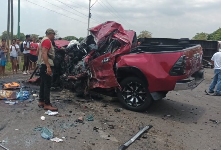 Accidente en Km. 89 de la ruta que conduce de Escuintla a Taxisco, Santa Rosa