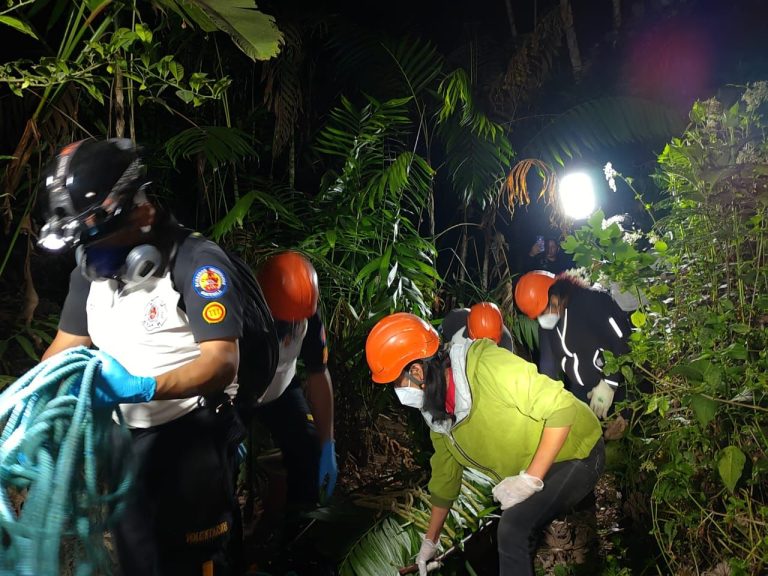 localizan cadáver en faldas del volcán de Agua