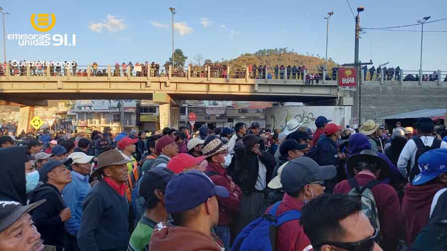 Bloqueos de 48 Cantones de Totonicapán