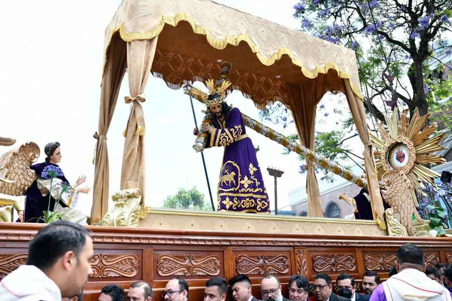 Jesús Nazareno Redentor de los Cautivos, parroquia Santa Marta, zona 3