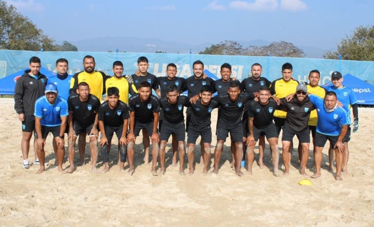 Futbol playa Guatemala